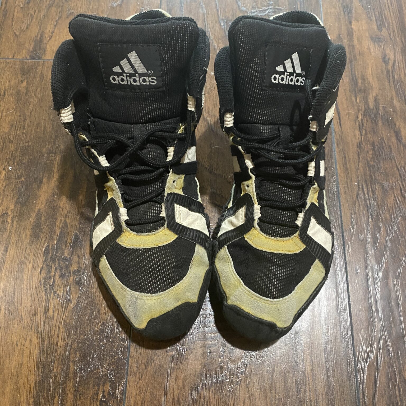 Adidas Grappler Wrestling Shoes Gold Grapps