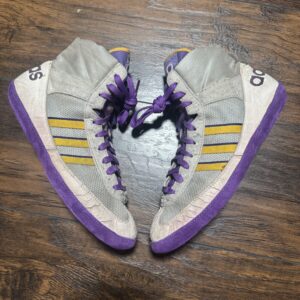 adidas elite international purple and yellow made in germany