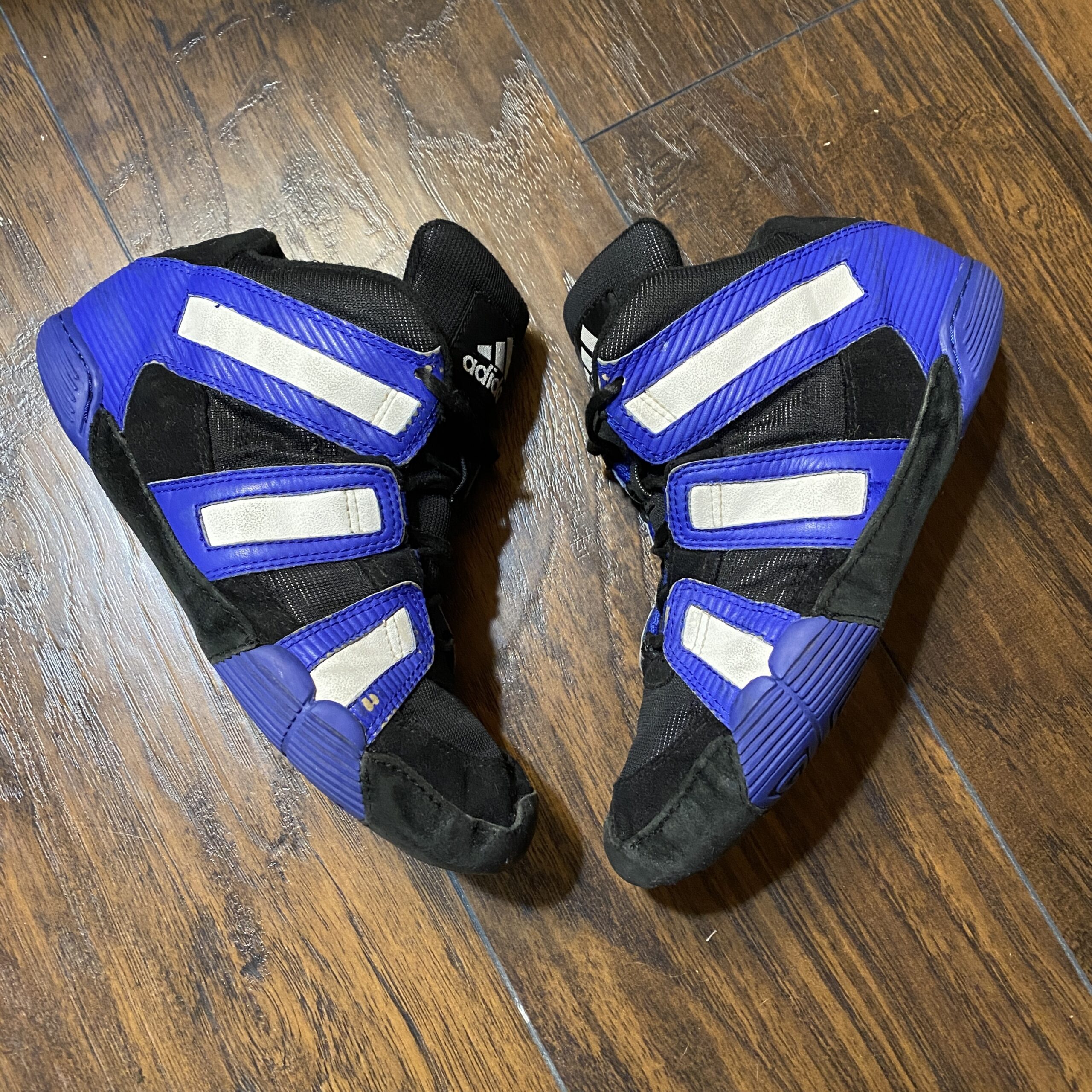 Adidas 1988 Blue Combat Speed Custom STICKER Wrestling Shoes 4”x4”