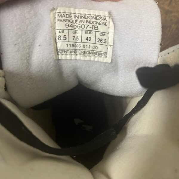 Nike Black, White, and Grey Greco Supreme Wrestling Shoes - Image 2